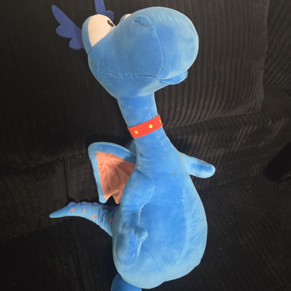 Disney Blue Dragon Stuffed Animal